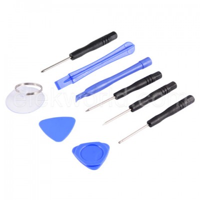 9 In 1 magnetic  Disassembling Repairing Tools Kit for iPhone X 5 6 7 8 with y type screwdriver opening tool